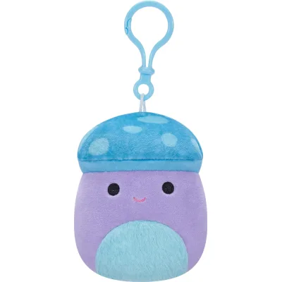 М'яка іграшка Squishmallows на кліпсі – Гриб Пайл 9 см (SQCP00149)