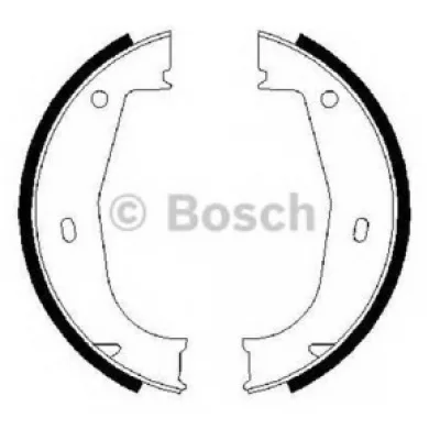Гальмівні колодки Bosch 0 986 487 728