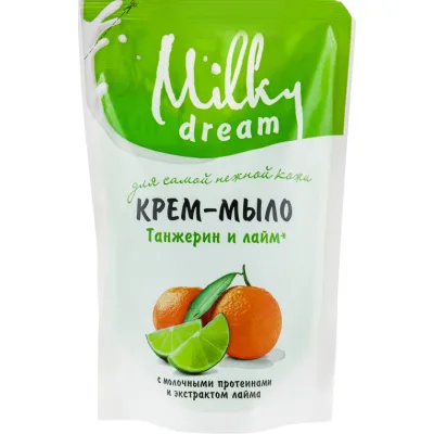 Рідке мило Milky Dream Танжерин і лайм дой-пак 500 мл (4820205300165)