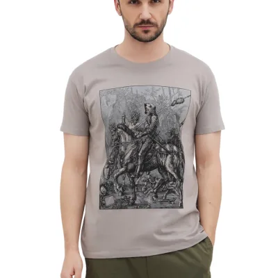 Футболка Sol's Imperial Knight Death and the Devil світло-сірий XXL (11500380/394XXL)