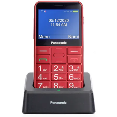 Мобільний телефон Panasonic KX-TU155 Red (KX-TU155EXRN)
