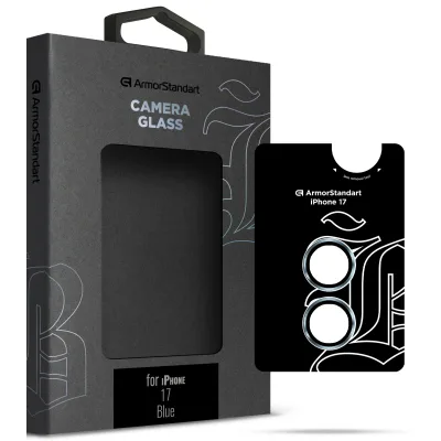 Скло захисне Armorstandart for Camera Supreme BI Apple iPhone 17 Blue (ARM86445)