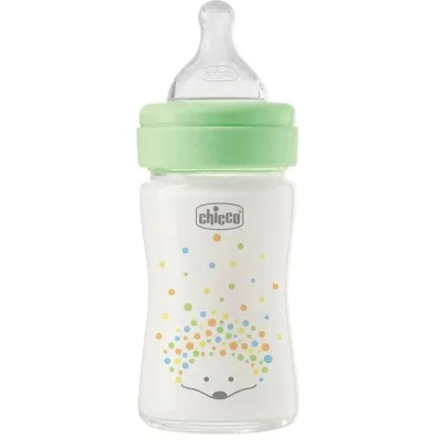 Пляшечка для годування Chicco Perfect Easy силіконова, від 0+ міс. повільний потік 150 мл, (20251.30)