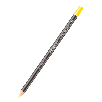 Маркер Staedtler олівець Lumocolor glasochrom permanent жовтий (ST.108 20-1)