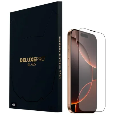 Скло захисне iLera DeLuxe Original Glass iPhone 16 Pro (ILFCDL16PR)