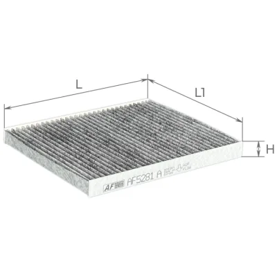 Фільтр салону ALPHA FILTER AF5281a