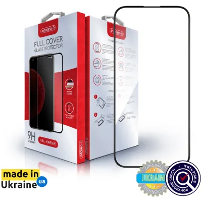 Скло захисне Intaleo Full Glue Apple iPhone 16 Plus Black (1283126593796)