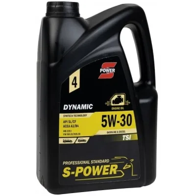 Моторна олива S-POWER DYNAMIC TSi 5W-30 4л