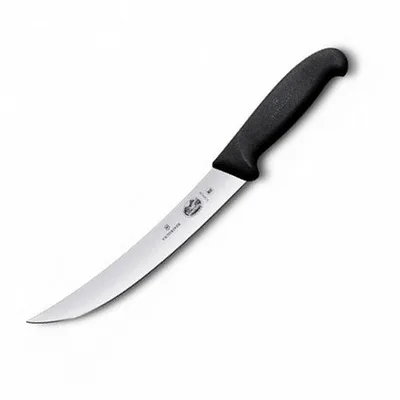 Кухонний ніж Victorinox Fibrox обвалювальний 20 см, чорний (5.7203.20)