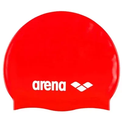 Шапка для плавання Arena Classic Silicone 91662-044 червоний Уні OSFM (3468335686042)