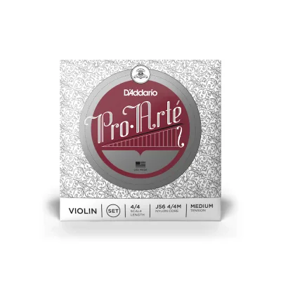 Струни для скрипки D'Addario Pro-Arte Violin String Set 4/4 Scale Medium Tension (J56 4/4M)