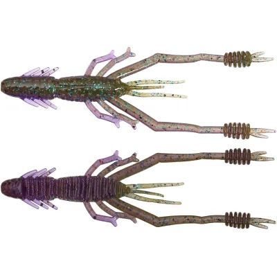 Силікон рибальський Reins Ring Shrimp 4" 060 Onga River Moneybait (6 шт/уп.) (1552.09.16)