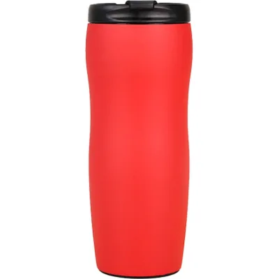 Термокружка Merlion 500 мл з відкидною кришкою, червона (Mug-500Red)