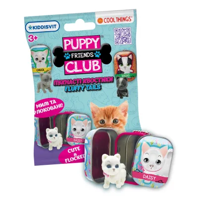 Фігурка Cool Things сюрприз серії Puppy Club - Пухнасті хвостики (PC061)