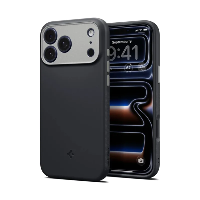 Чохол до мобільного телефона Spigen Nano Pop MagSafe iPhone 18 Pro/17 Pro Black Sesame (ACS12177)