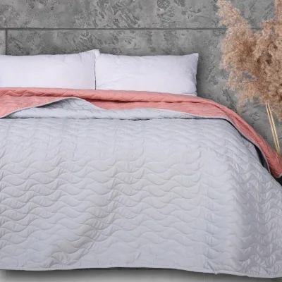 Покривало MirSon Набір Serenity Line №4100 Tenderness (покривало + 2 наволочки) 180х210 см (2200007298273)