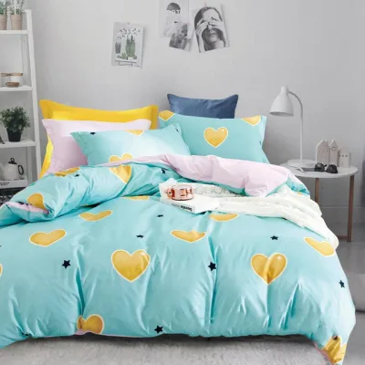 Постільна білизна MirSon Бязь Premium 17-0463 Love stories King Size (2200003320251)