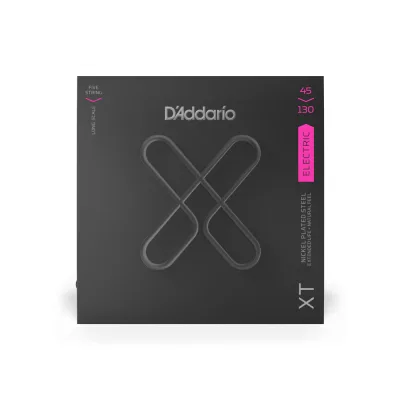 Струни для гітари D'Addario XT Bass Nickel Plated Steel Regular Light 5-String (45-130) (XTB45130)