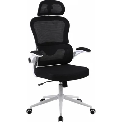 Офісне крісло GT Racer B-5880 White/Black