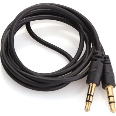 Кабель мультимедійний 3.5mm M to 3.5mm M 5.0m black Voltronic (YT-AUXGJ(M)/(M)-5.0-B)