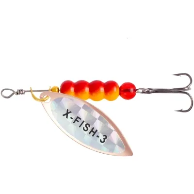 Блешня X-Fish Trophy 11g 3 Copper rainbow (1917.06.15)