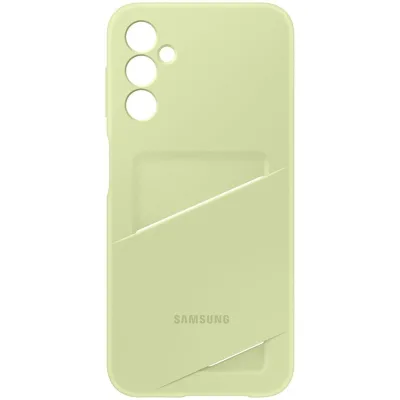 Чохол до мобільного телефона Samsung A14 Card Slot Case Lime (EF-OA146TGEGRU)