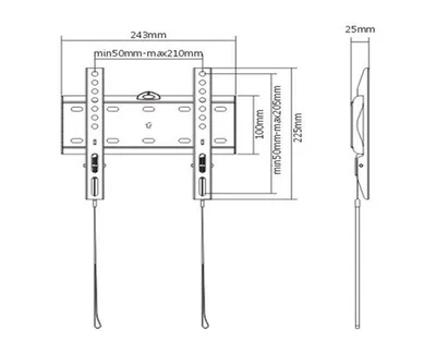Кронштейн Gembird WM-42F-01