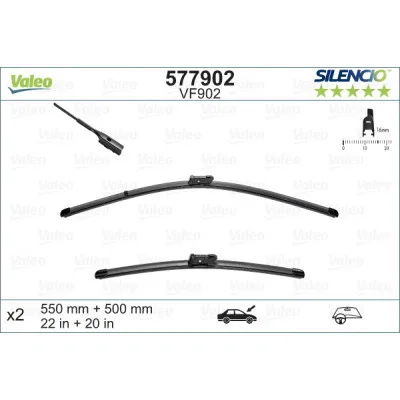 Щітка склоочисника Valeo 577902