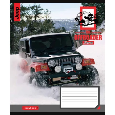 Зошит 1 вересня А5 The offroader 96 аркушів, лінія (766503)