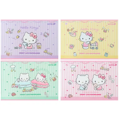 Альбом для малювання Kite Hello Kitty, 12 аркушів (HK25-241-1)