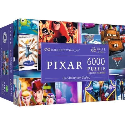 Пазл Trefl UFT Pixar Галерея епічної анімації, 6000 елементів (5900511810387)