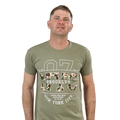 Футболка Sol's Imperial 190 NYC хакі XL (11500268/96XL)