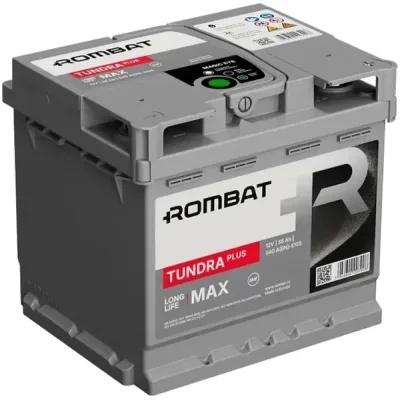 Акумулятор автомобільний ROMBAT 6CT-55 (0) Tundra Plus E155