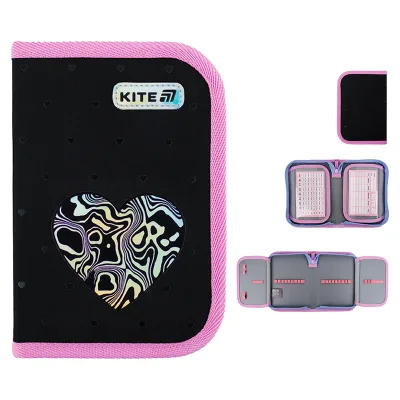 Пенал Kite 622 Love is, 1 відділення, 2 відвороти (K25-622-3)