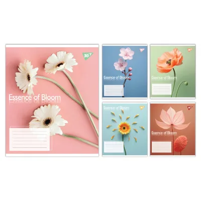 Зошит Yes Essence of Bloom А5 48 аркушів лінія (767722)
