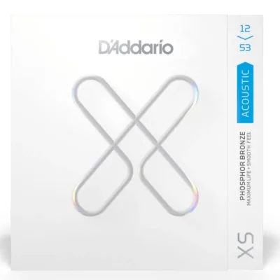 Струни для гітари D'Addario XS Phosphor Bronze Light (12-53) (XSAPB1253)