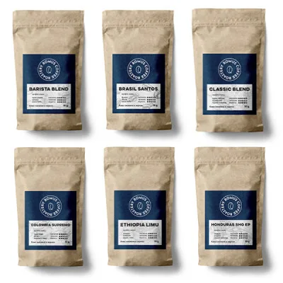 Кава Romus Coffee Roastery Дегустаційний набір 6 видів (в зернах) (889567)