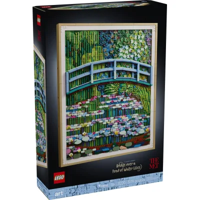 Конструктор LEGO ART «Міст над ставком із лататтям» Клода Моне (31220)