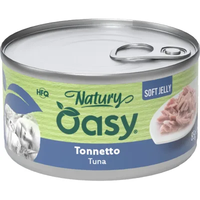 Консерви для котів OASY Wet Natury з тунцем 85 г (8054329512913)