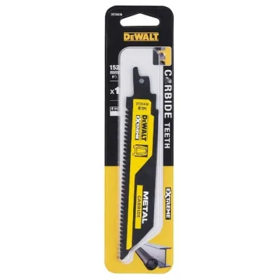 Полотно DeWALT для шабельних пилок, EXTREME CARBIDE , 152 мм., 8 TPI (DT20436)