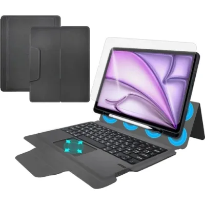 Чохол до планшета AirOn Premium iPad Air 13 2024 with Keyboard (4822352781232)