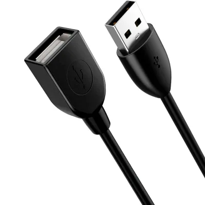 Дата кабель USB 2.0 AM/AF 0.5m Cabletime (CA915156)