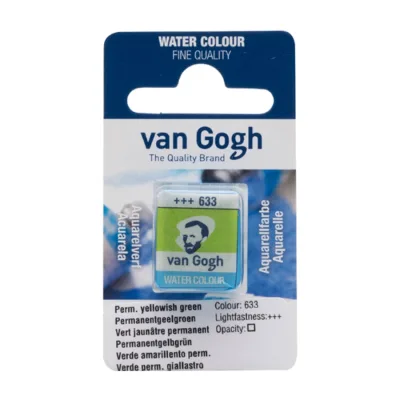 Акварельні фарби Royal Talens Van Gogh (633), Перм. жовто-зелений, кювета (8712079419462)