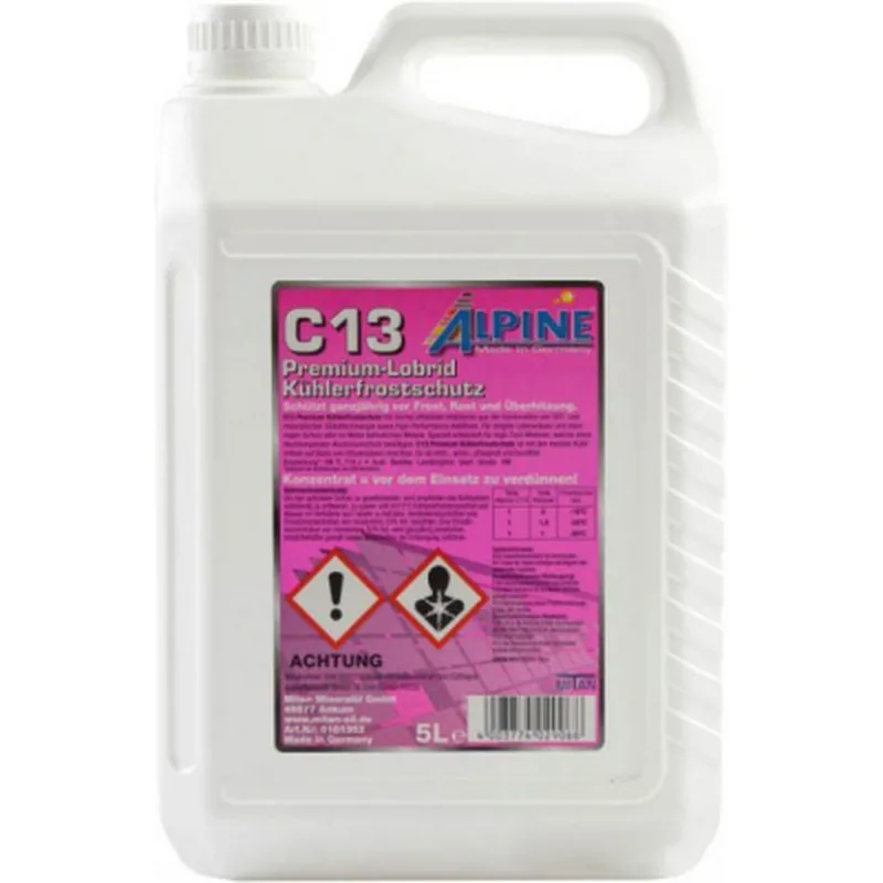 Антифриз Alpine концентрат C13 Premium Kuhlerfrostschutz фіолет. VW TL 77 (1355-5)