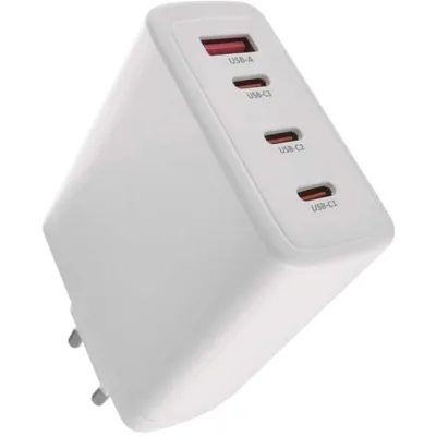 Зарядний пристрій EMOS V06G120 1xUSB-A + 3xUSB-C PD120W GaN (V06G120)