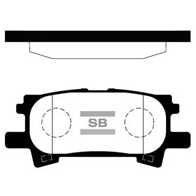 Гальмівні колодки HI-Q SP1385