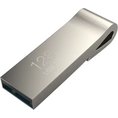 USB флеш накопичувач Acer 128GB UF200 Silver USB 2.0 (BL.9BWWA.505)