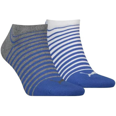 Шкарпетки Puma Unisex Sneaker 2P 101001001-023 синій, сірий, білий 39-42 (8718824798400)