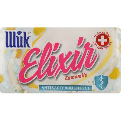 Тверде мило Shik Elixir Camomile Антибактеріальне 5 х 70 г (4820023366039)