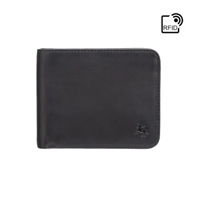 Гаманець Visconti VSL35 Trim з RFID Black-Orange (VSL35 BK/OR)